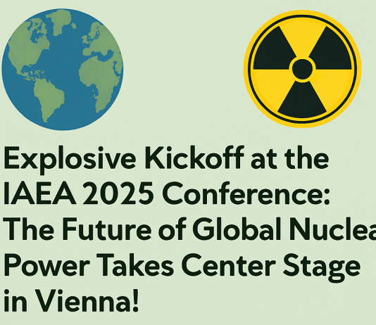 Explosive Opening of the IAEA 2025 Conference: The Future of Global Nuclear Energy at Stake in Vienna!